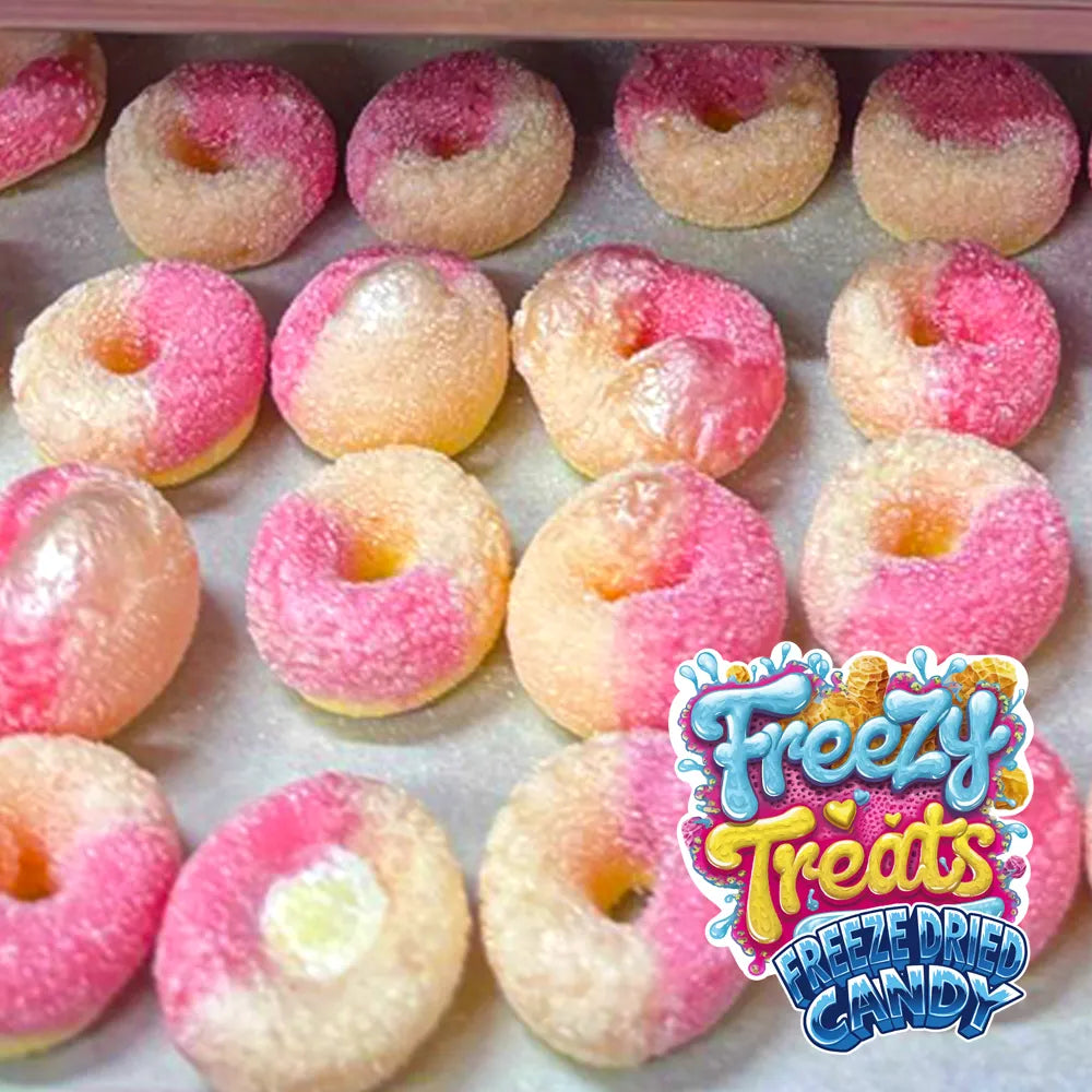 Peachy Rings Close Up